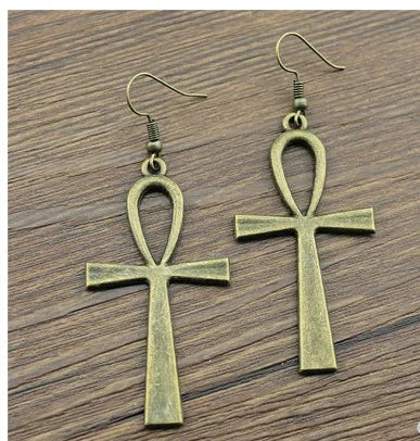 Ankh Earrings